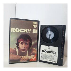 Rocky II BETA Tape Betamax (Not VHS) Sylvester Stallone